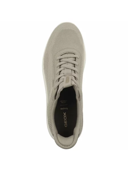 Sneakersy wsuwane z profilowaną podeszwą model SPHERICA' Geox beżowe