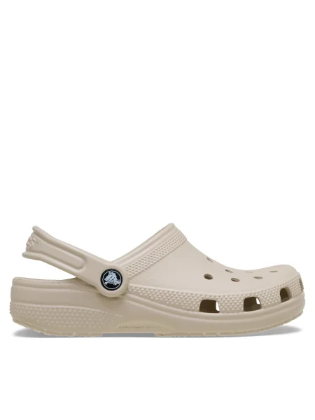 Papuci copii Crocs bej