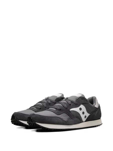 Маратонки Saucony с връзки с дантела сиво