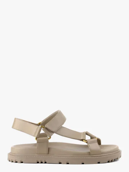 Шкіряні Сандалії LeBERDES бежевий