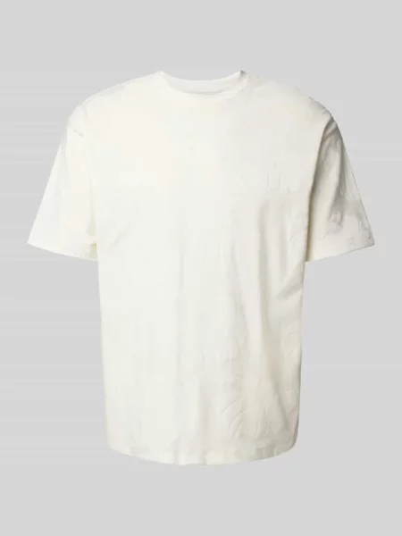T-shirt z okrągłym dekoltem Mcneal biała
