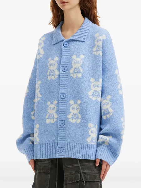 Cardigan Mini Cream albastru