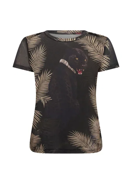 Tricou Philipp Plein din tul negru