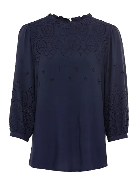 LASCANA Bluză marin albastru