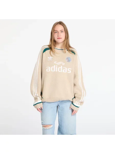 Sweatshirt adidas Adicolor Blokecore Pullover UNISEX Wonder Beige XL бежово