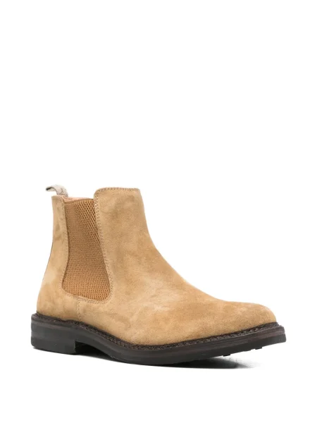 Botine chelsea Astorflex din piele de căprioară