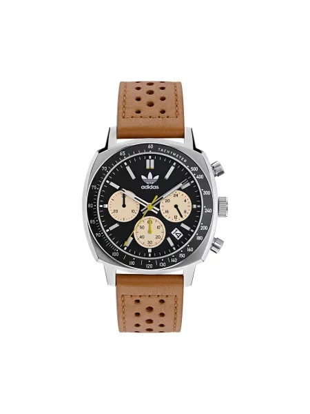 Годинник adidas Originals Master Originals One Chrono Brown коричневий
