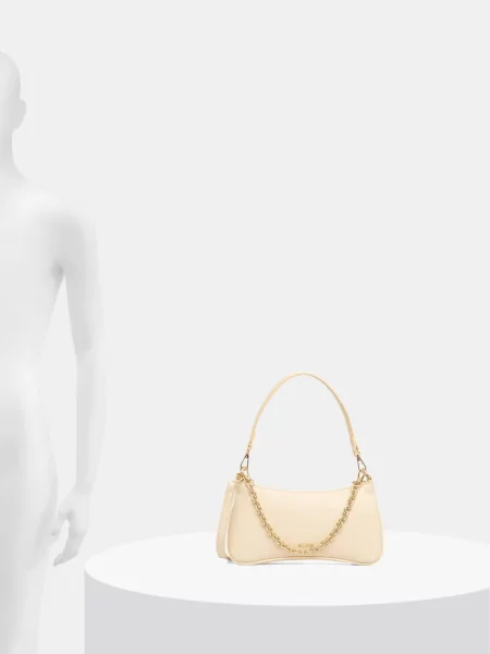 Кожаная сумка хобо Aldo