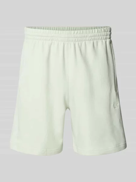 Szorty z dzianiny dresowej o kroju relaxed fit z czystej bawełny z wyhaftowanym logo Adidas Originals
