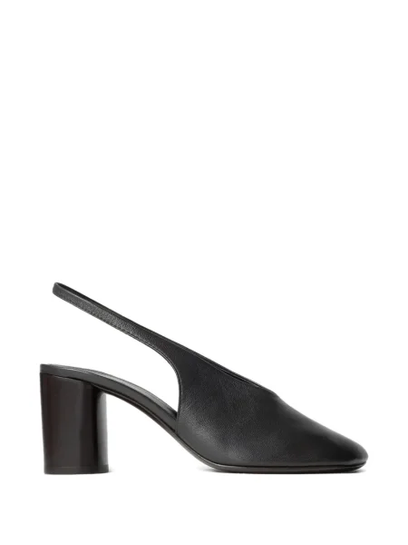 Pantofi cu toc Lemaire slingback maro
