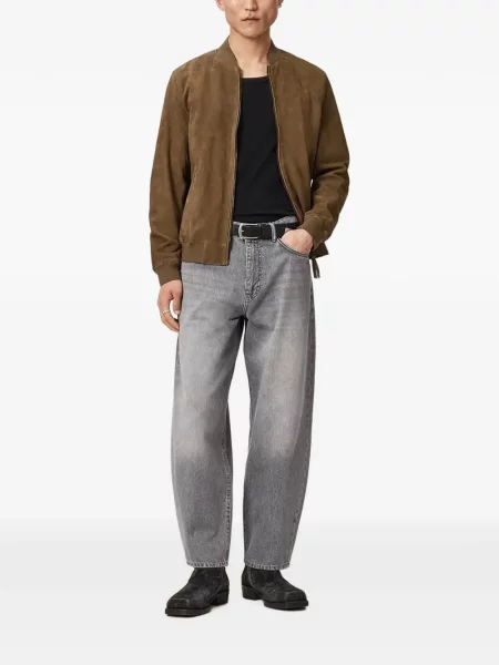 Geacă bomber Allsaints maro