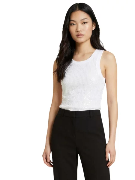 Top Guess na ramiączkach czarny