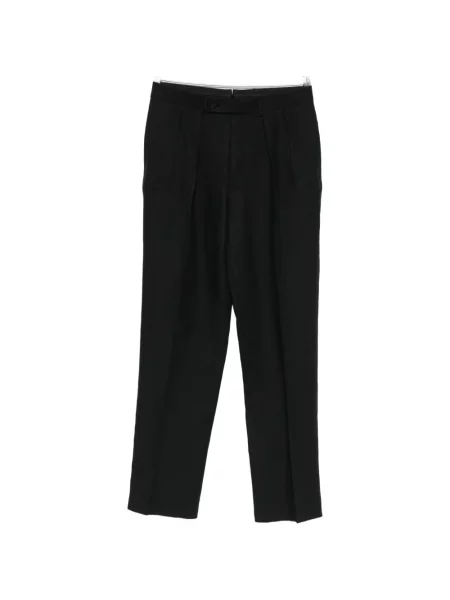 Pantaloni Caruso plisate negru