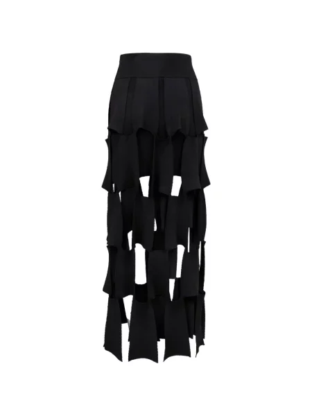 Fusta maxi A.w.a.k.e. Mode tricotate negru