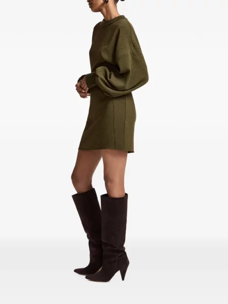 Stras rochie mini Essentiel Antwerp verde
