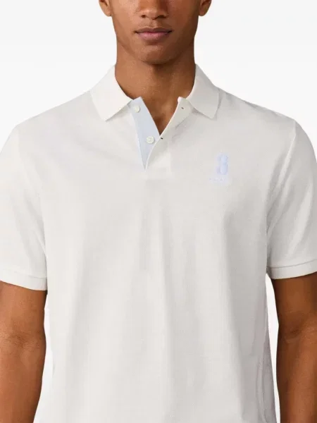 Tricou polo Hackett London alb