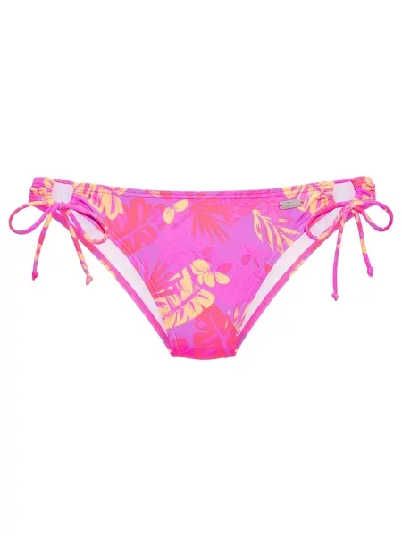 VENICE BEACH Slip costum de baie / lila / roz zmeură / roz pal galben