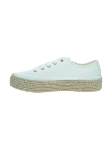 Pantofi Tommy Hilfiger Vulc alb