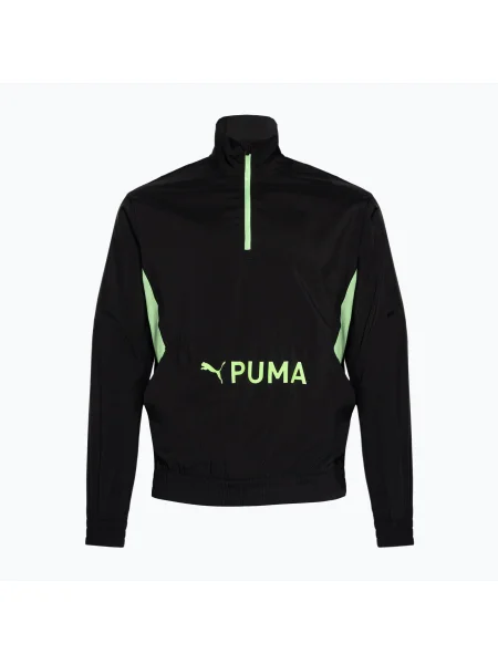 Hanorac de antrenament pentru bărbați PUMA Fit Heritage Woven 51 negru