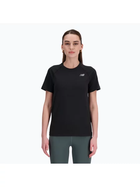 Női póló New Balance Seamless black Seamless fekete