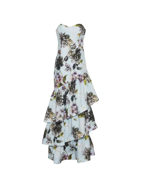 Maxi rochie maxi Cara Cara fără bretele de costum albastru