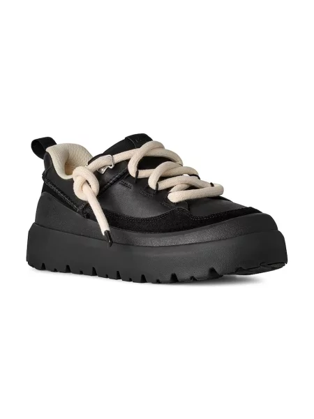 UGG sneakers din piele Heritage Utility Sneaker negru