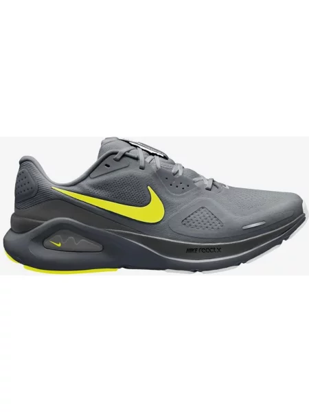 Buty do biegania Nike Structure 26 ciemnoszary żółty 40 szare
