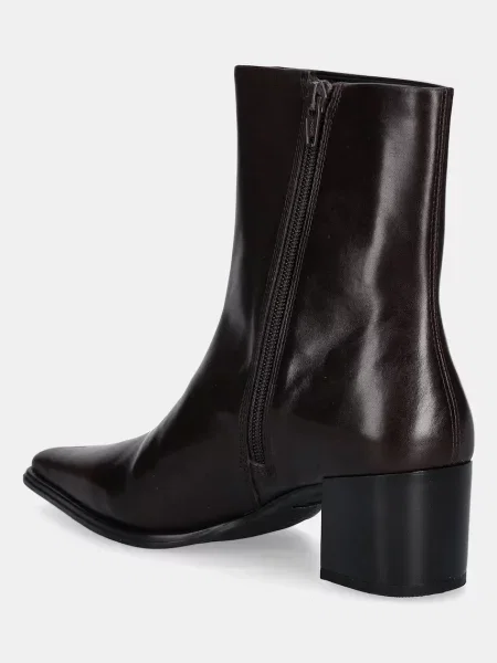 Kožené kotníkové boty Vagabond Shoemakers GISELLE na hnědá