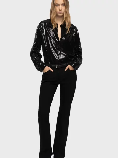 Рубашка Zadig&voltaire черная
