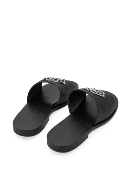 Sandale Philipp Plein din piele negru