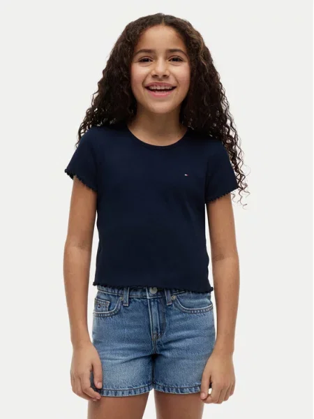 Tommy Hilfiger T-Shirt Σκούρο μπλε