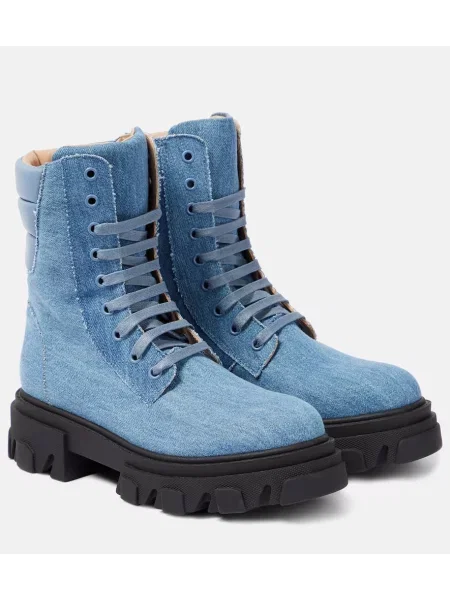 Kotníkové boty Gia Borghini modré