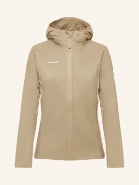Mammut Hybridní Bunda Treeline Light In Hooded béžová
