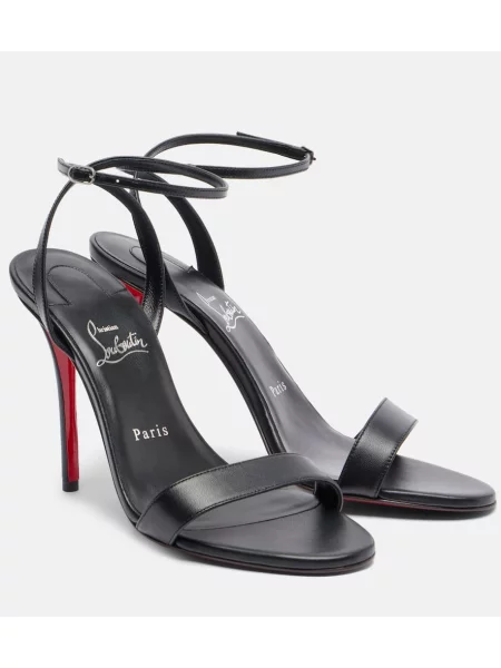 Sandale Christian Louboutin din piele negru