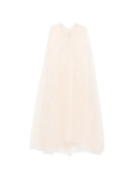 Maksi sukienka maxi Shatha Essa z perełkami garniturowa