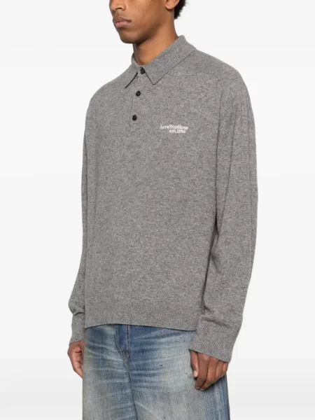 Polo Acne Studios gri
