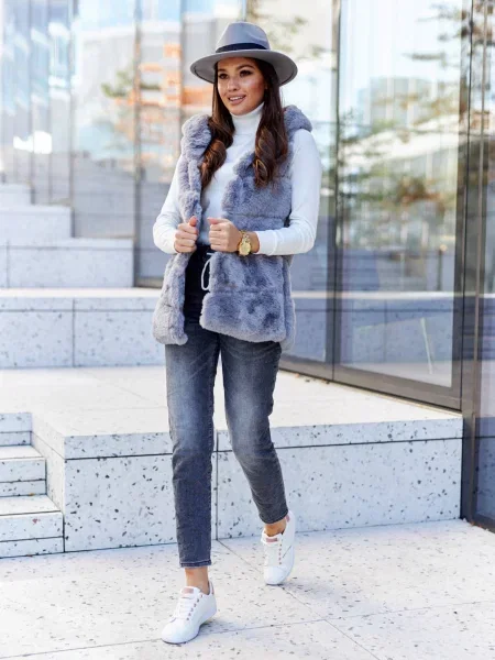 Vestă Och Bella negru