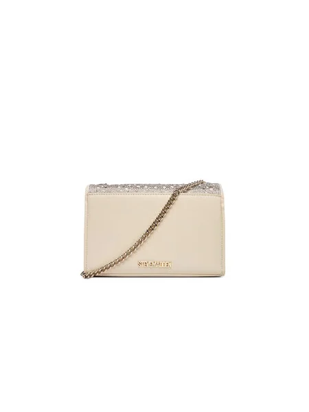 Steve Madden crossbody kabelka dámska Bramonem biela