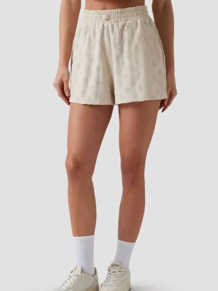Повсякденні шорти GUESS бежевий