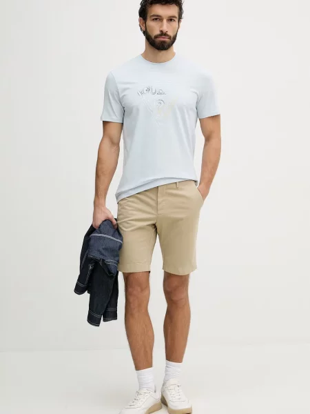 Guess Majica Svetlo modra