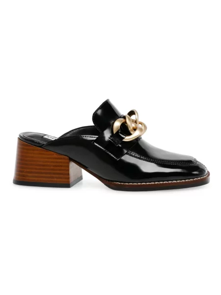 Klapki mules Steve Madden czarne