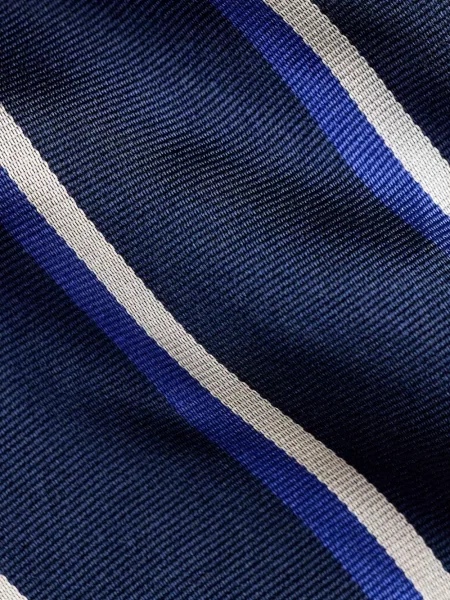 Jedwabny krawat Polo Ralph Lauren w paski z nadrukiem niebieski