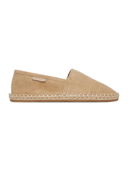 Espadryle beżowe