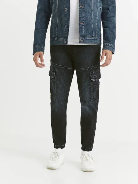 Kavbojke Celio črna