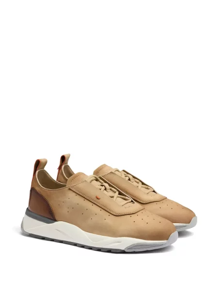 Sneakerși Santoni din piele