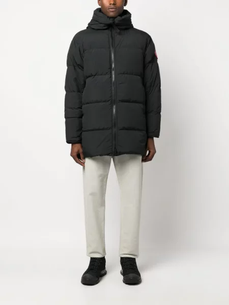 Bunda Canada Goose s kapucí černá
