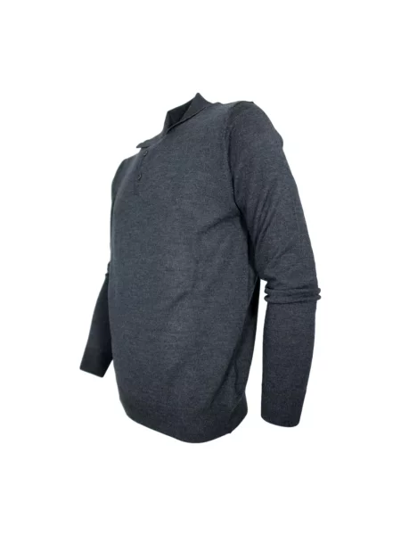 Sweter Cashmere Company wełniany szary