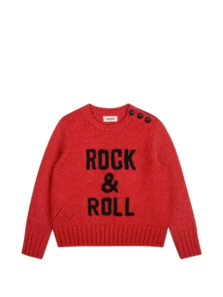 Sweter dziecięcy Zadig & Voltaire czerwony