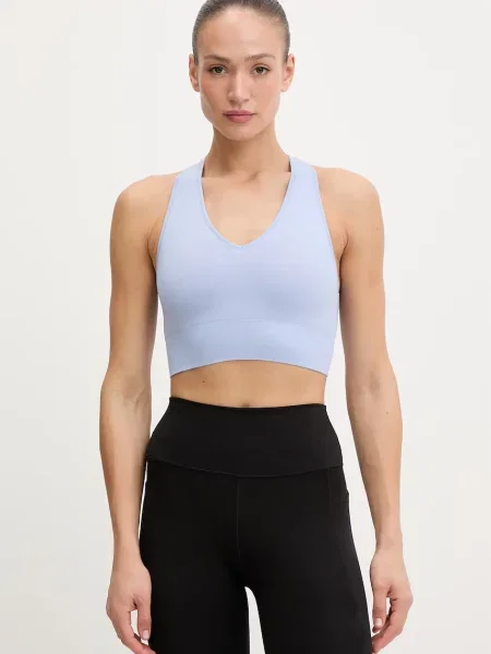 Sweaty Betty sportovní podprsenka Stamina Soft Touch modrá