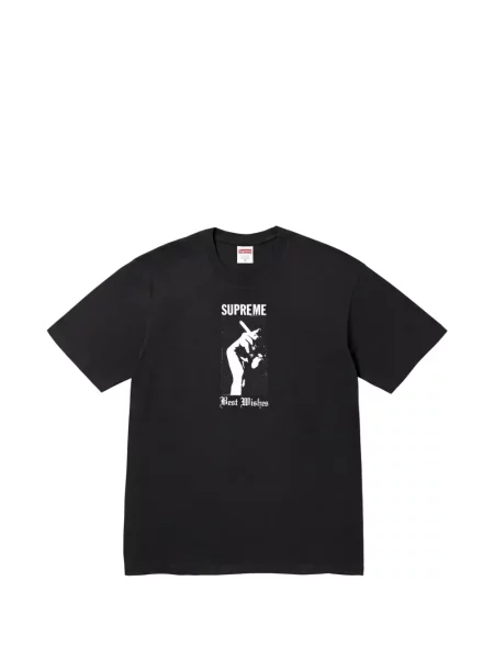 Tricou Supreme cu imagine negru